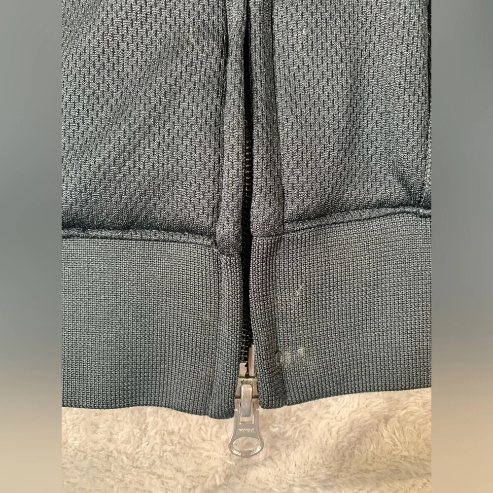 Nike‎ Air Jordan Jacket Men’s 3XL Black/Silver Full Zip Long Sleeve